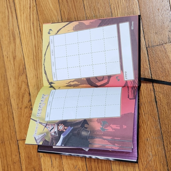 Nightmare Before Christmas Jack Skellington Undated Calender Notebook. - Picture 5 of 16